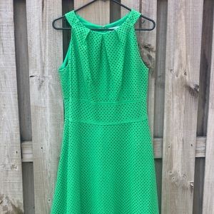 Green NY&Co fit and flare dress